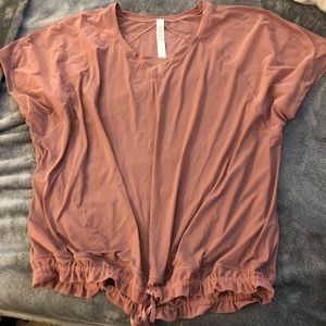 Lululemon Nude Cinch Top
